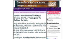 Desktop Screenshot of dominatufatigacronica.com