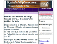 Tablet Screenshot of dominatufatigacronica.com
